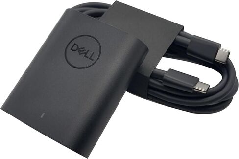 Dell GaN Laptop Charger 60W Watt USB Type C AC Power Adapter - XPS 13 9320,Latitude 5330 5340 320 7330 9330,DA60NM200 HA60NM200 LA60NM200 in Saudi Arabia