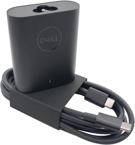 Dell GaN Laptop Charger 60W Watt USB Type C AC Power Adapter - XPS 13 9320,Latitude 5330 5340 320 7330 9330,DA60NM200 HA60NM200 LA60NM200 in Saudi Arabia