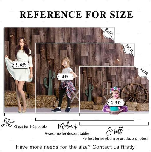 Allenjoy 10x8ft Western Cowboy Backdrop for Portrait Photography Pictures Wild West Wooden House Barn Door Vintage Kids Boy Child Baby Shower Birthday Party Supplies Decorations Background Banner Prop in Saudi Arabia