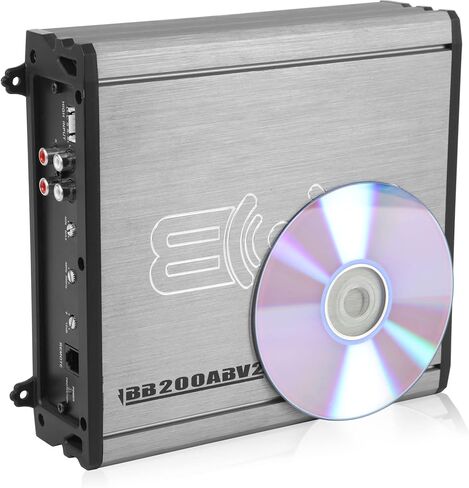 مضخم صوت سيارة BELVA BPKG210v2 بقدرة 1000 وات مزدوج 10 بوصات مع حاوية مستوردة ومضخم صوت أحادي الكتلة ومجموعة أسلاك ومقبض جهير عن بعد in Kuwait