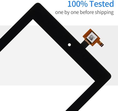 استبدال الشاشة لـ Amazon Fire Kindle HD7 HD 7 بوصة الجيل التاسع 2019 M8S26G لمحول رقمي لشاشة اللمس للكمبيوتر اللوحي وأجزاء إصلاح عدسات من الزجاج، بما في ذلك أدوات مجانية (غير LCD) in Saudi Arabia