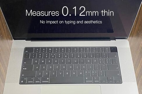 Keyboard Cover for 2023 MacBook Air 15.3" A2941 & 13.6" A2681 M2 Chip, MacBook Pro 14" 16" M3 Pro/Max & M2 M1 Pro/Max (A2779 A2442 A2485 A2780), MacBook Air M2 13" 15" Keyboard Cover Protector, TPU in Kuwait