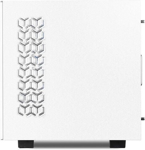 iBUYPOWER Snowblind S 19" Translucent Customizable Side-Panel LCD Display 1280 x 1024 Resolution Mid-Tower Desktop Computer Gaming Case 3 x 120 Millimeter Fans SECC Steel, White in Kuwait