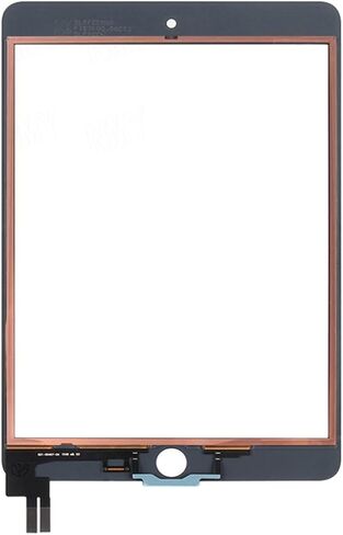 Zentop لجهاز iPad Mini 5 2019 7.9 "Touch Screen Digitizer Glass Replacement Assembly Model A2124 A2125 A2126 A2133 مع مجموعة إصلاح الأدوات (بدون زر المنزل) in Kuwait