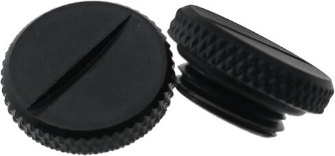 Mutai G1/4 Plug 4PCS G1/4 inch Water Stopper Black Brass Flat Plug Stop Fitting with O-Ring for PC Water Cooling Systems in Kuwait