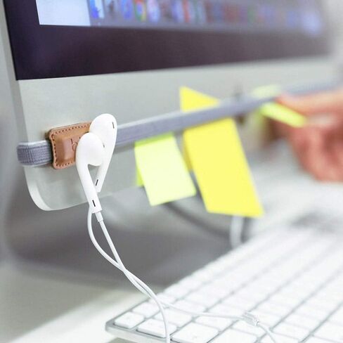 Beblau TWIST PACK ELASTIC PORTABLE ORGANIZER w/magnet inside attachable to your laptop, notebook, PC screen.. Anything! Office, Home & School | Laptop accessory | Backpack | STOCKING STUFFERS | DARK in Kuwait