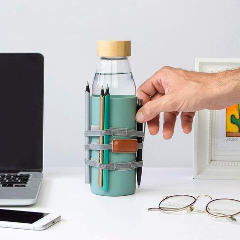 Beblau TWIST PACK ELASTIC PORTABLE ORGANIZER w/magnet inside attachable to your laptop, notebook, PC screen.. Anything! Office, Home & School | Laptop accessory | Backpack | STOCKING STUFFERS | DARK in Kuwait