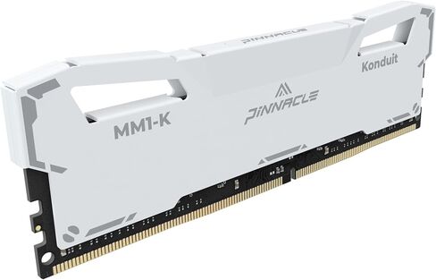 Timetec Pinnacle Konduit 16GB KIT(2x8GB) DDR4 3200MHz PC4-25600 CL16-18-18-38 XMP2.0 Overclocking 1.35V Compatible for AMD and Intel Desktop Gaming PC Memory Module RAM - White in Kuwait