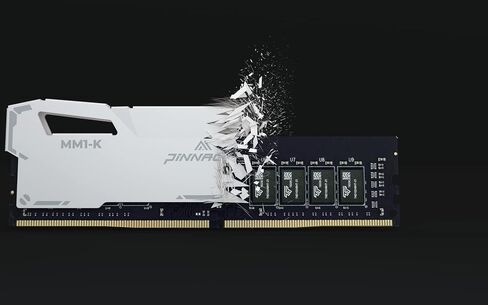 Timetec Pinnacle Konduit 16GB KIT(2x8GB) DDR4 3200MHz PC4-25600 CL16-18-18-38 XMP2.0 Overclocking 1.35V Compatible for AMD and Intel Desktop Gaming PC Memory Module RAM - White in Kuwait