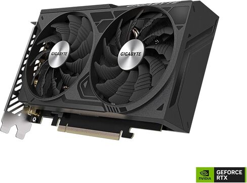 GIGABYTE GeForce RTX 4060 Ti WINDFORCE OC 16G Graphics Card, 2X WINDFORCE Fans, 16GB 128-bit GDDR6, GV-N406TWF2OC-16GD Video Card in Saudi Arabia