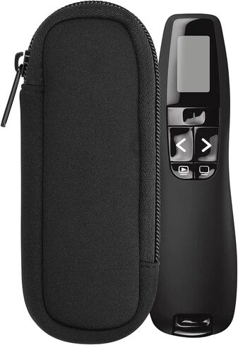 حافظة مؤشر ليزر من النيوبرين kwmobile متوافقة مع مؤشر ليزر عالمي - الحجم الداخلي 5.7 × 2 بوصة (14.5 × 5 سم) - أخضر فخاري in Kuwait