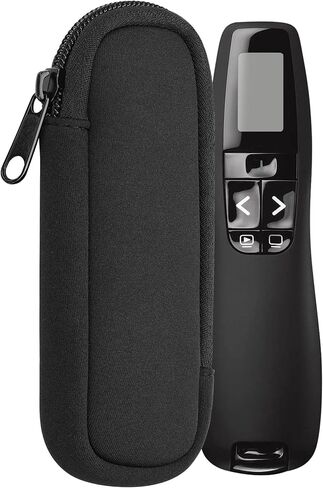 حافظة مؤشر ليزر من النيوبرين kwmobile متوافقة مع مؤشر ليزر عالمي - الحجم الداخلي 5.7 × 2 بوصة (14.5 × 5 سم) - أخضر فخاري in Kuwait