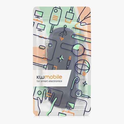 kwmobile Neoprene Laser Pointer Case Compatible with Universal Laser Pointer - Inside Size 5.7 x 2 inches (14.5 x 5 cm) - Pottery Green in Kuwait