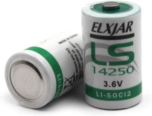 Coonyard (2-Pack) 3.6V 1/2AA LS14250 Lithium for SAFT Water Meter Electricity Meter Gas in Saudi Arabia