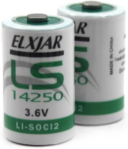 Coonyard (2-Pack) 3.6V 1/2AA LS14250 Lithium for SAFT Water Meter Electricity Meter Gas in Saudi Arabia