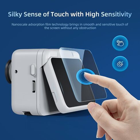 debous Screen Protector for Insta360 GO 3 Lcd Lens Anti-scratch Tempered Glass Hard Protective Film Cover (3+3pcs) in Saudi Arabia