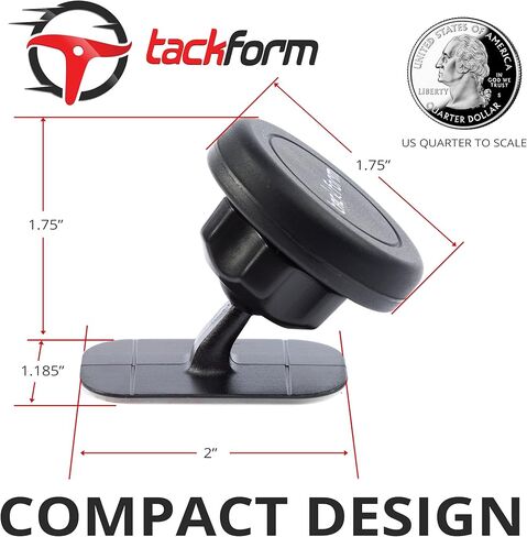 ثلاث عبوات من حوامل الهاتف المغناطيسية من TACKFORM، حامل مغناطيسي عالمي على لوحة القيادة وحامل للهاتف الخلوي - رائع للسيارة والمنزل والمكتب in Kuwait