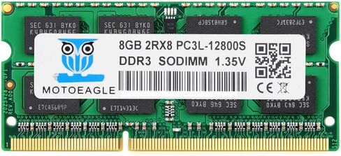 8GB DDR3L 1600 MHz SODIMM PC3L 12800S RAM Motoeagle 2Rx8 PC3 1600 DDR3 12800 1.35V Laptop Memory 204PIN in Saudi Arabia
