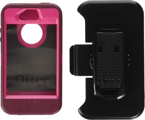جراب OtterBox Defender Series وحافظة لهاتف Apple iPhone 4/4S للبيع بالتجزئة - أسود in Saudi Arabia