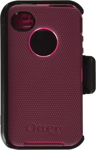 جراب OtterBox Defender Series وحافظة لهاتف Apple iPhone 4/4S للبيع بالتجزئة - أسود in Saudi Arabia