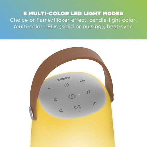 Ion Audio Bright Max Indoor/Outdoor 360 Degree Bluetooth Speaker (Renewed) in Saudi Arabia