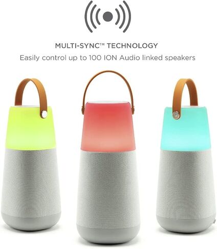 Ion Audio Bright Max Indoor/Outdoor 360 Degree Bluetooth Speaker (Renewed) in Saudi Arabia