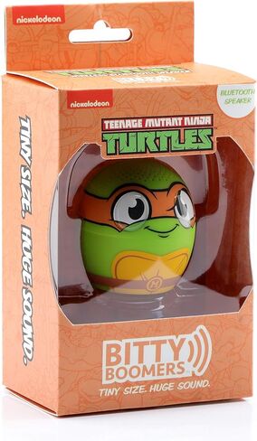 Bitty Boomers Nickelodeon: Teenage Mutant Ninja Turtles - Michelangelo - Mini Bluetooth Speaker in Saudi Arabia
