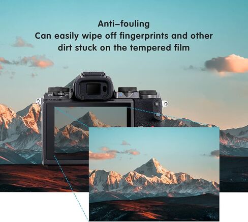 kinokoo Screen Protector for Leica Q3 Q2 Camera, 0.25 mm 9H Hardness Tempered Glass Film with High Clarity for Lecia Q2/Q3 LCD Screen Accessories- Anti-Scratch & Easy Installation (3 packs) in Saudi Arabia