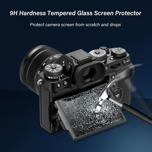 طبقة من الزجاج المقسى من kinokoo لواقي شاشة Leica Crystal Clear Film خالية من الفقاعات/مضادة للخدش (عبوتان) (M11) in Kuwait
