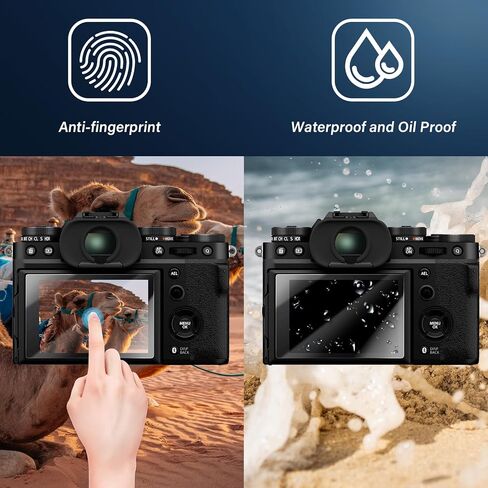 طبقة من الزجاج المقسى من kinokoo لواقي شاشة Leica Crystal Clear Film خالية من الفقاعات/مضادة للخدش (عبوتان) (M11) in Kuwait