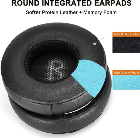 E35 E45bt Ear Pads - defean Replacement Ear Cushion Pillow Parts Cover Compatible with JBL E35 E45bt E45 Bluetooth Wireless Headphone, Softer Leather,High-Density Noise Cancelling Foam (Black) in Saudi Arabia