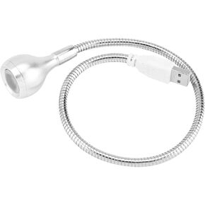 Tyenaza USB LED Lamp, Long Flexible Neck Desk USB Light Portable USB Gooseneck Light for Home School Office Night Studying 1W(Black B) in Saudi Arabia