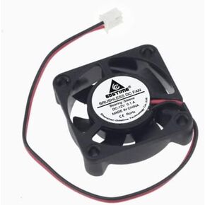 Yesvoo 2-Pcs 2-Pin DC12V 0.10A 40mm Cooling Computer Case Fan 4010 40x40x10mm for PC Computers, CPU Cooling, 3D Printers and Lasers, Dimensions 40x40x10mm US Stock in Saudi Arabia