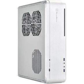 SilverStone Technology Fortress Z Aluminum Unibody Mini-ITX/DTX Small Form Factor SFX Computer Case with PCI-E Riser and Custom Low Profile Fans FTZ01B Black in Saudi Arabia