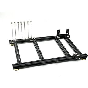 حافظة كمبيوتر بإطار مفتوح ITX هيكل كمبيوتر رف أفقي لتقوم بها بنفسك حافظة كمبيوتر سطح المكتب كتيفة من الألومنيوم دعم مصدر الطاقة ATX in Kuwait