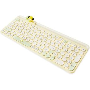 KHVATEC BT21 minini Multi-Pairing Wireless Keyboard (Cooky)