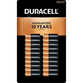 Duracell Coppertop 40 AA Batteries MN1500 Alkaline by Duracell