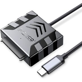 ORICO 2.5'' Hard Drive Enclosure SATA to USB C Cable, Hard Drive Adapter Converter for 2.5 Inch SSD & HDD Data Transfer, Support UASP(S1-3C-05) in Saudi Arabia