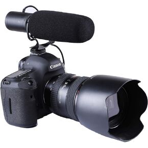 Nicama قلبي مكثف مقابلة Vlog ميكروفون لكاميرا DSLR نيكون كانون سوني كاميرا بدون مرآة كاميرا فيديو DV in Kuwait