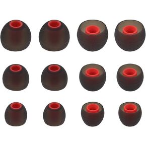 ALXCD Eartips for TOZO T10 Earbuds, S/M/L 6 Pairs Replacement Silicone Earbud Tips, Fit for Senso Anker TOZO T10 Headphone in Saudi Arabia