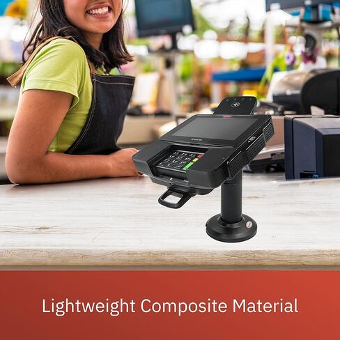 تصميم نحيف وحامل تثبيت على شكل قضيب ISC 480 بطول 17.78 سم، تركيب لاصق، أسود من Ingenico in Kuwait