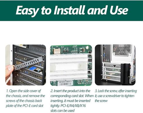 بطاقة شبكة عالمية، واجهة ألياف ضوئية SFP بطاقة شبكة 10 غيغابت، PCI-EX4 X8 X16 محول شبكة متعدد الوظائف من الألياف عالية السرعة LC، جهاز شبكة محمول لـ Linux/Window in Kuwait