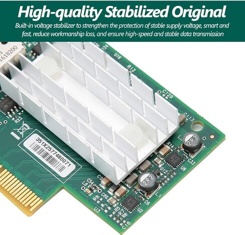 بطاقة شبكة عالمية، واجهة ألياف ضوئية SFP بطاقة شبكة 10 غيغابت، PCI-EX4 X8 X16 محول شبكة متعدد الوظائف من الألياف عالية السرعة LC، جهاز شبكة محمول لـ Linux/Window in Kuwait