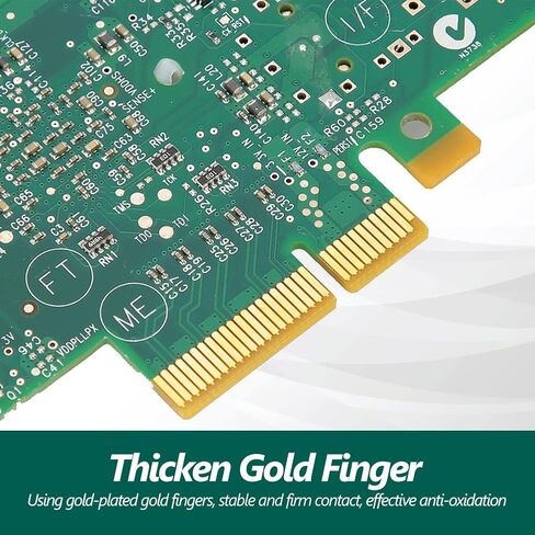 بطاقة شبكة عالمية، واجهة ألياف ضوئية SFP بطاقة شبكة 10 غيغابت، PCI-EX4 X8 X16 محول شبكة متعدد الوظائف من الألياف عالية السرعة LC، جهاز شبكة محمول لـ Linux/Window in Kuwait