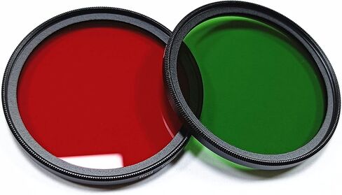 مجموعة فلتر ألوان 77 مم، بما في ذلك الفلاتر الحمراء والبرتقالي والأزرق والأصفر والأخضر والبني والأرجواني والوردي والرمادي في 9 ألوان، بالإضافة إلى حقيبة فلتر السفر، منشفة تنظيف العدسات in Kuwait