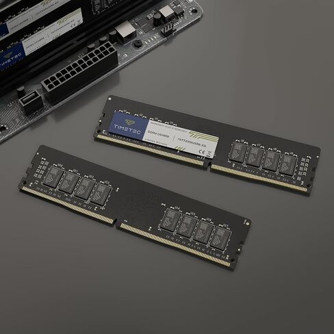 Timetec 32GB KIT (2x16GB) DDR4 2400MHz (PC4-2400T) PC4-19200 UDIMM Desktop RAM – 288-Pin 1.2V CL17 Non-ECC Unbuffered DIMM Memory Module Upgrade in Kuwait
