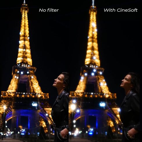 مرشح عدسة Tide Optics PRO Black CineSoft® 1/4 - Diffusion Mist Pro Dream Effect (77 ملم) in Kuwait