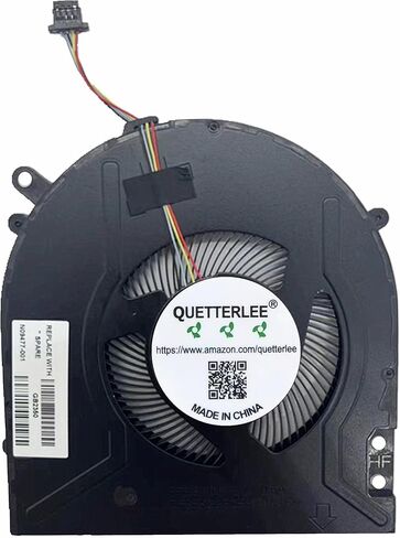 مروحة تبريد وحدة المعالجة المركزية للكمبيوتر المحمول الجديدة من QUETTERLEE لـ HP Pavilion 14-DY 14M-DY 14-DY0013TU 14-DY0014TU 14m-dy0013dx 14-dy0157ng 2-in-1 TPN-W146 Series M45024-001 FN9V NS85C41-20G07 DC5V Fan in Saudi Arabia