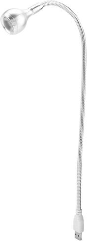 Tyenaza USB LED Lamp, Long Flexible Neck Desk USB Light Portable USB Gooseneck Light for Home School Office Night Studying 1W(Black B) in Saudi Arabia