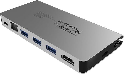 Comdigital USB C Hub,8-in-1 USB-C Pocket Dock 810 （100W Power Delivery,Equipped with Two Specifications of Connecting Cables(Supports PXE, MAPT) in Saudi Arabia